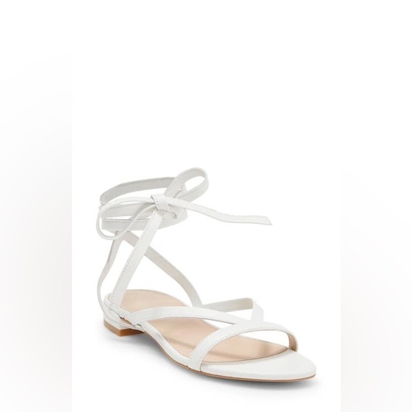 NWT Stuart Weitzman Anita leather sandal in white - Picture 2 of 7